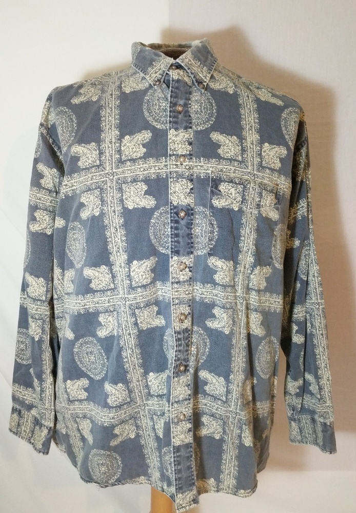 417 Van Heusen Pasley Button Doen Long Sleeve